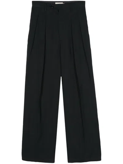 Barena Venezia Tom Lieve Pleat-detail Trousers In Blue