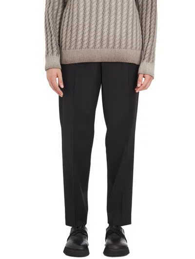 Barena Venezia Barena Pantalone Sartoriale In Lana In Black