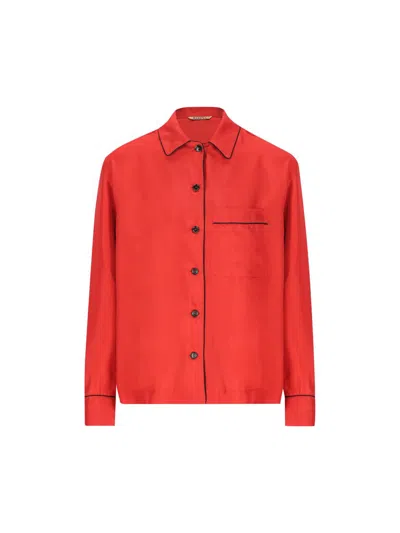 Barena Venezia Barena Shirts In Red