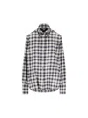 Barena Venezia Embroidered-collar Checked Shirt In Neutral