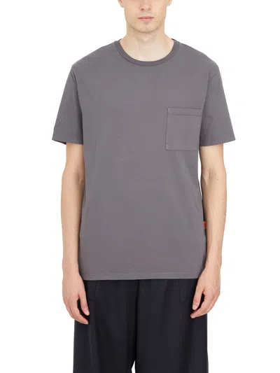 Barena Venezia Barena T-shirt In Cotone Con Taschino In Gray