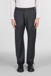 Barena Venezia Barena Rambagio Elasticated Waistband Tapered Trousers In Grey