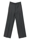 Barena Venezia Straight-leg Casual Pants In Gray