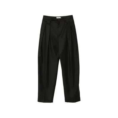 Barena Venezia Barena Virgin Wool Tailored Trousers In Black