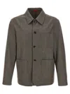 Barena Venezia Barena 'visal' Overshirt In Brown