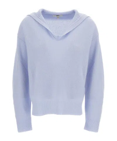 Barena Venezia Barena V-neck Knitted Jumper In Blue