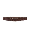 Barena Venezia Barena Woman Belt Cocoa Size M Leather In Brown