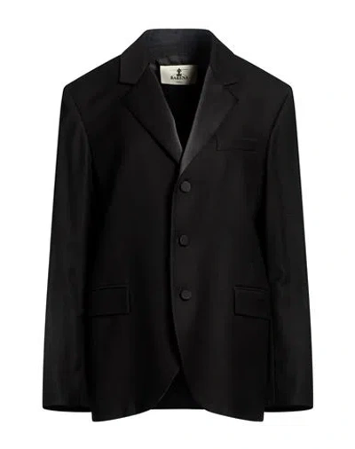 Barena Venezia Barena Woman Blazer Black Size 2 Virgin Wool, Elastane