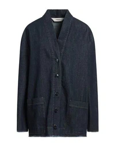 Barena Venezia Barena Woman Blazer Blue Size 6 Cotton