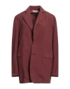 Barena Venezia Barena Woman Blazer Dark Brown Size 10 Cotton In Brown