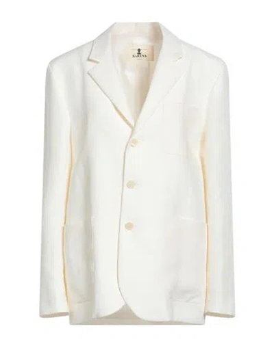 Barena Venezia Barena Woman Blazer Ivory Size 6 Linen In White