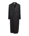 Barena Venezia Barena Woman Coat Charcoal Size 10 Virgin Wool, Viscose, Acetate, Polyester