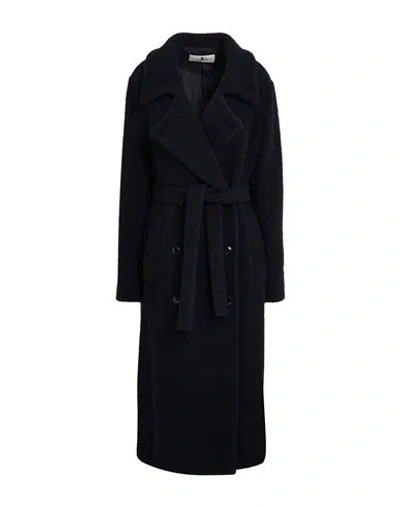 Barena Venezia Barena Woman Coat Midnight Blue Size 6 Virgin Wool, Polyamide, Viscose, Acetate, Cotton