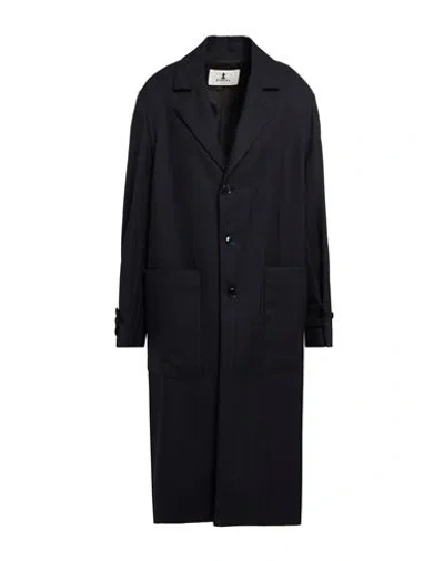Barena Venezia Barena Woman Coat Midnight Blue Size 6 Virgin Wool, Viscose, Acetate, Polyester