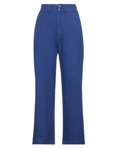 Barena Venezia Barena Woman Jeans Bright Blue Size 4 Cotton, Elastane