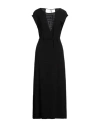 Barena Venezia Barena Woman Maxi Dress Black Size 10 Viscose In Black