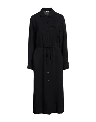 Barena Venezia Barena Woman Midi Dress Midnight Blue Size 8 Acetate, Viscose In Black