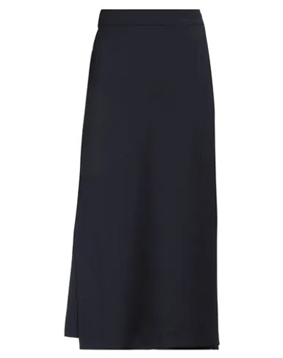 Barena Venezia Barena Woman Midi Skirt Midnight Blue Size 10 Virgin Wool