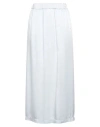 Barena Venezia Barena Woman Midi Skirt Sky Blue Size 10 Viscose In Blue