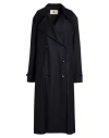 Barena Venezia Barena Woman Overcoat & Trench Coat Navy Size 10 Virgin Wool, Elastane