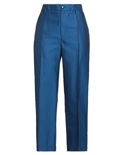 Barena Venezia Barena Woman Pants Blue Size 8 Cotton, Polyamide