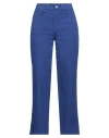 Barena Venezia Barena Woman Pants Bright Blue Size 4 Cotton, Elastane