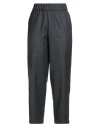Barena Venezia Barena Woman Pants Charcoal Size 10 Virgin Wool, Elastane In Black