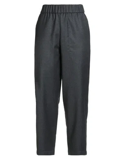 Barena Venezia Barena Woman Pants Charcoal Size 10 Virgin Wool, Elastane In Gray