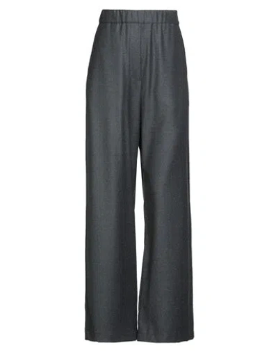 Barena Venezia Barena Woman Pants Charcoal Size 8 Virgin Wool, Elastane In Black
