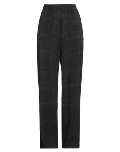 Barena Venezia Barena Woman Pants Charcoal Size 8 Viscose, Virgin Wool, Polyamide, Elastane In Gray
