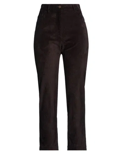 Barena Venezia Barena Woman Pants Chocolate Brown Size 10 Cotton, Viscose, Elastane
