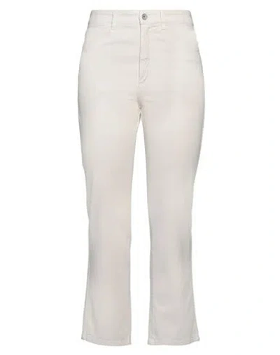 Barena Venezia Barena Woman Pants Cream Size 8 Cotton, Elastane In White