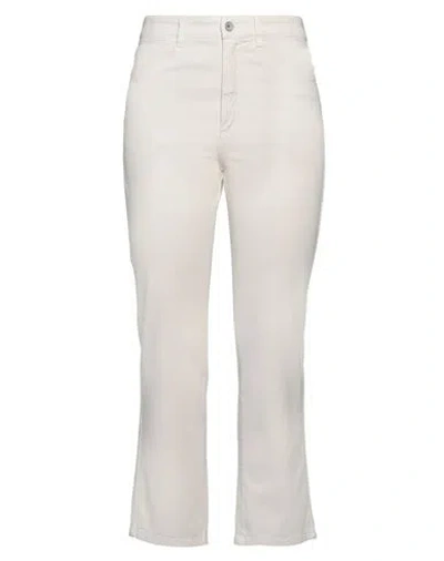 Barena Venezia Barena Woman Pants Cream Size 2 Cotton, Elastane In White