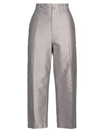 Barena Venezia Barena Woman Pants Grey Size 6 Cotton, Polyamide