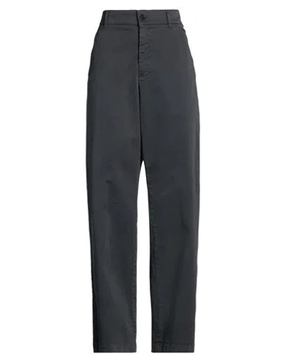 Barena Venezia Barena Woman Pants Lead Size 12 Cotton, Elastane In Black