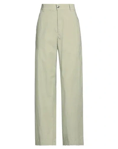 Barena Venezia Barena Woman Pants Sage Green Size 8 Cotton, Elastane