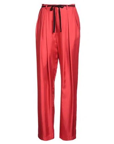 Barena Venezia Barena Woman Pants Tomato Red Size 6 Silk