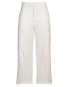 Barena Venezia Barena Woman Pants White Size 6 Cotton, Elastane
