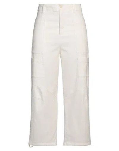 Barena Venezia Barena Woman Pants White Size 6 Cotton, Elastane