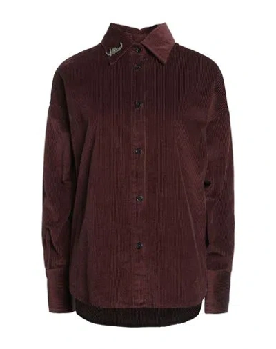 Barena Venezia Barena Woman Shirt Cocoa Size 4 Cotton In Brown