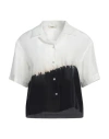 BARENA VENEZIA BARENA WOMAN SHIRT MIDNIGHT BLUE SIZE 2 SILK
