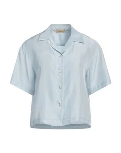Barena Venezia Barena Woman Shirt Sky Blue Size 2 Silk