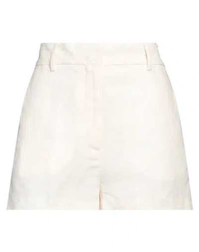 Barena Venezia Barena Woman Shorts & Bermuda Shorts Ivory Size 6 Linen In White
