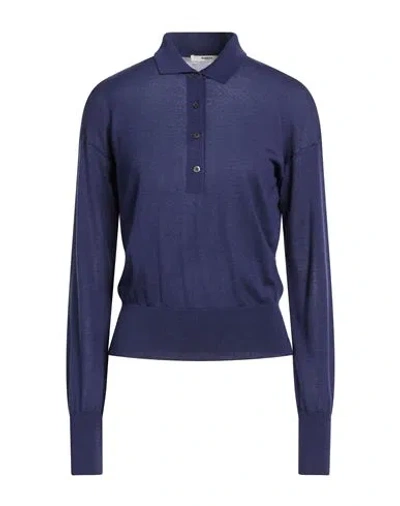Barena Venezia Barena Woman Sweater Dark Purple Size L Wool, Silk, Cashmere In Blue