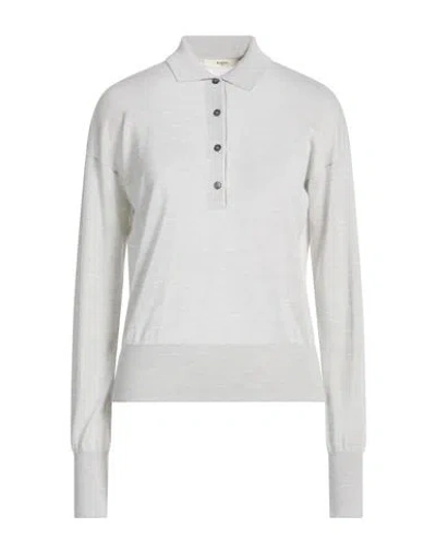Barena Venezia Barena Woman Sweater Light Grey Size Xl Wool, Silk, Cashmere In White