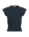 BARENA VENEZIA BARENA WOMAN SWEATER NAVY SIZE M VISCOSE, POLYESTER