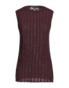 Barena Venezia Barena Woman Sweater Deep Purple Size L Organic Cotton