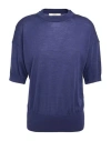 Barena Venezia Barena Woman Sweater Purple Size M Wool, Silk, Cashmere In Blue