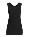 Barena Venezia Barena Woman Tank Top Black Size M Polyamide, Elastane