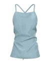 Barena Venezia Barena Woman Top Pastel Blue Size S Silk